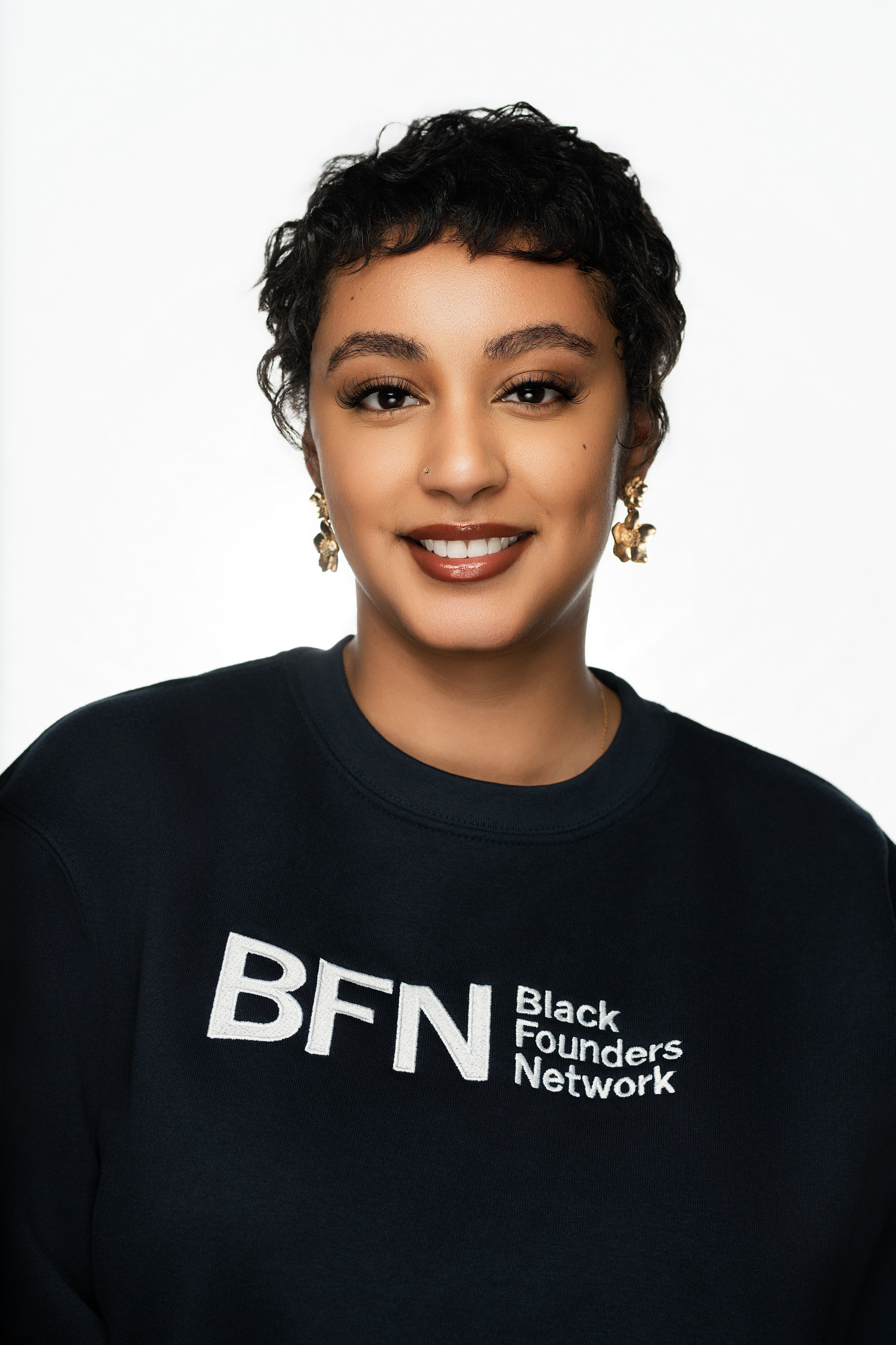 Individual founder working on medical device